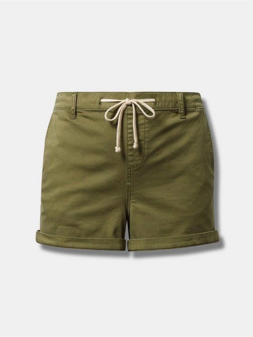 NWT in Packing- Torrid 3.5'' Pull-On Weekend Stretch Twill Cargo Short- Size 1